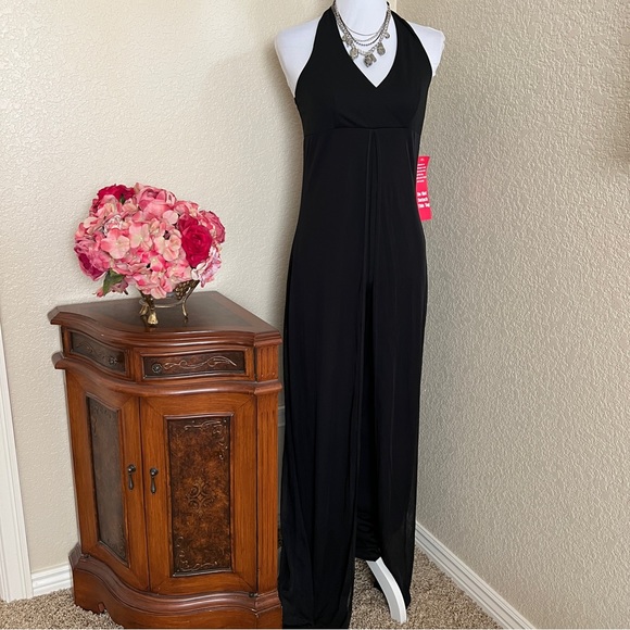 ENT Pants - Vintage ENT Entrancy Halter Jumpsuit